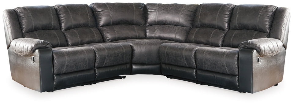 Nantahala 5-Piece Reclining Sectional