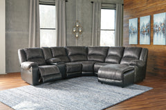 Nantahala 6-Piece Reclining Sectional with Chaise