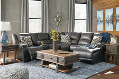 Nantahala 6-Piece Reclining Sectional with Chaise