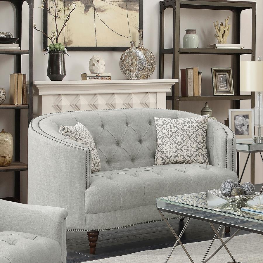 Avonlea Grey Loveseat