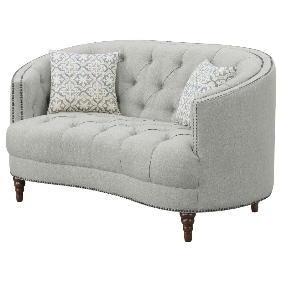 Avonlea Grey Loveseat