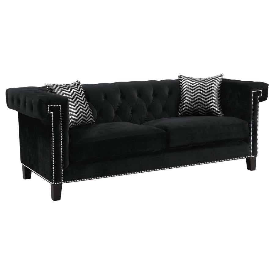 Reventlow Black Sofa