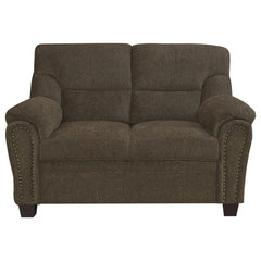 Clementine Brown Loveseat