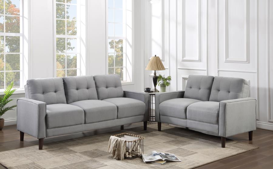 Bowen Grey 2 Pc Sofa Set