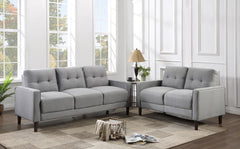 Bowen Grey 2 Pc Sofa Set