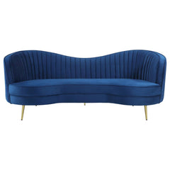 Sophia Blue 2 Pc Sofa Set