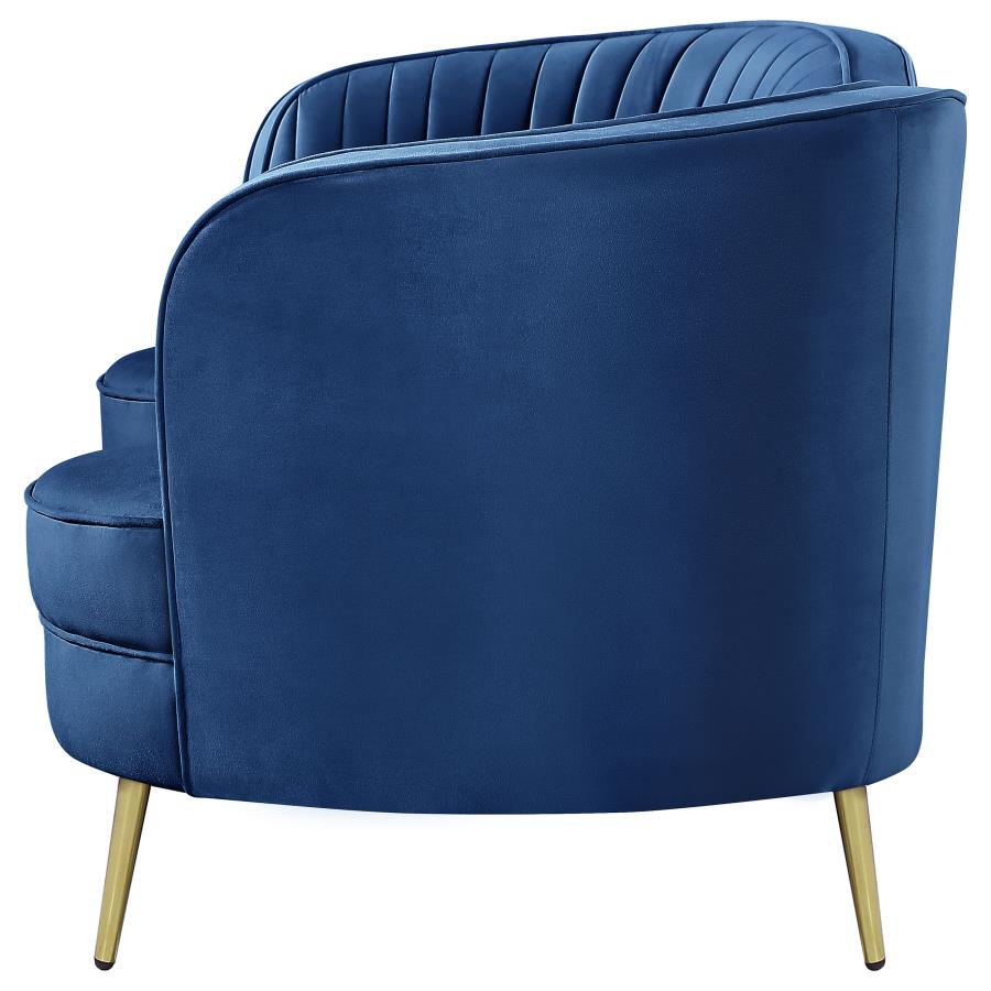 Sophia Blue Loveseat