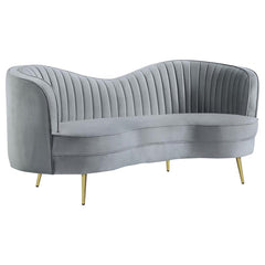 Sophia Grey Loveseat