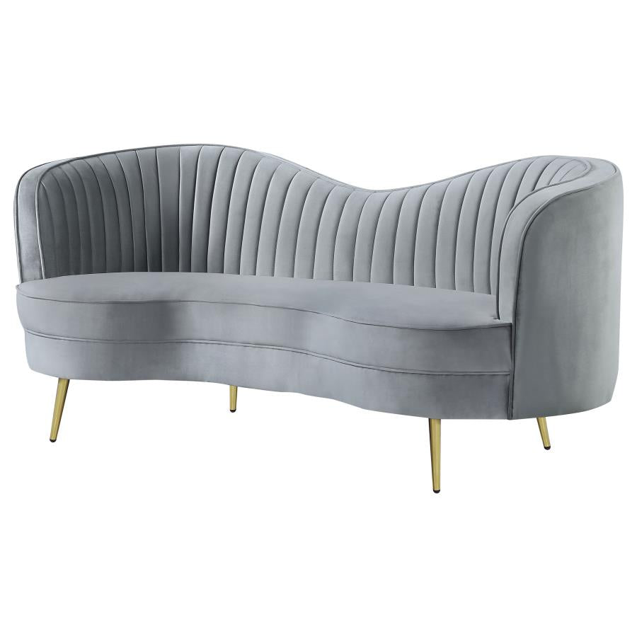 Sophia Grey Loveseat