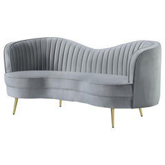 Sophia Grey Loveseat
