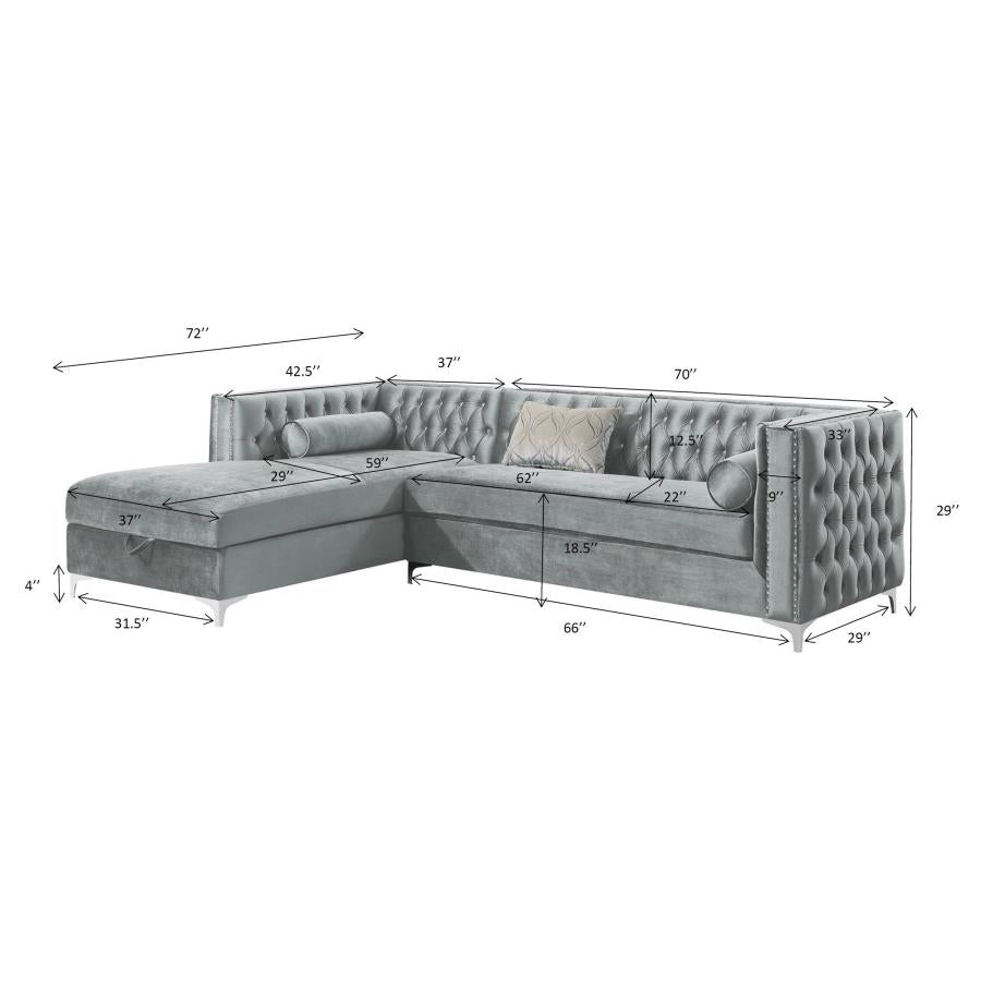 Bellaire Grey Sectional