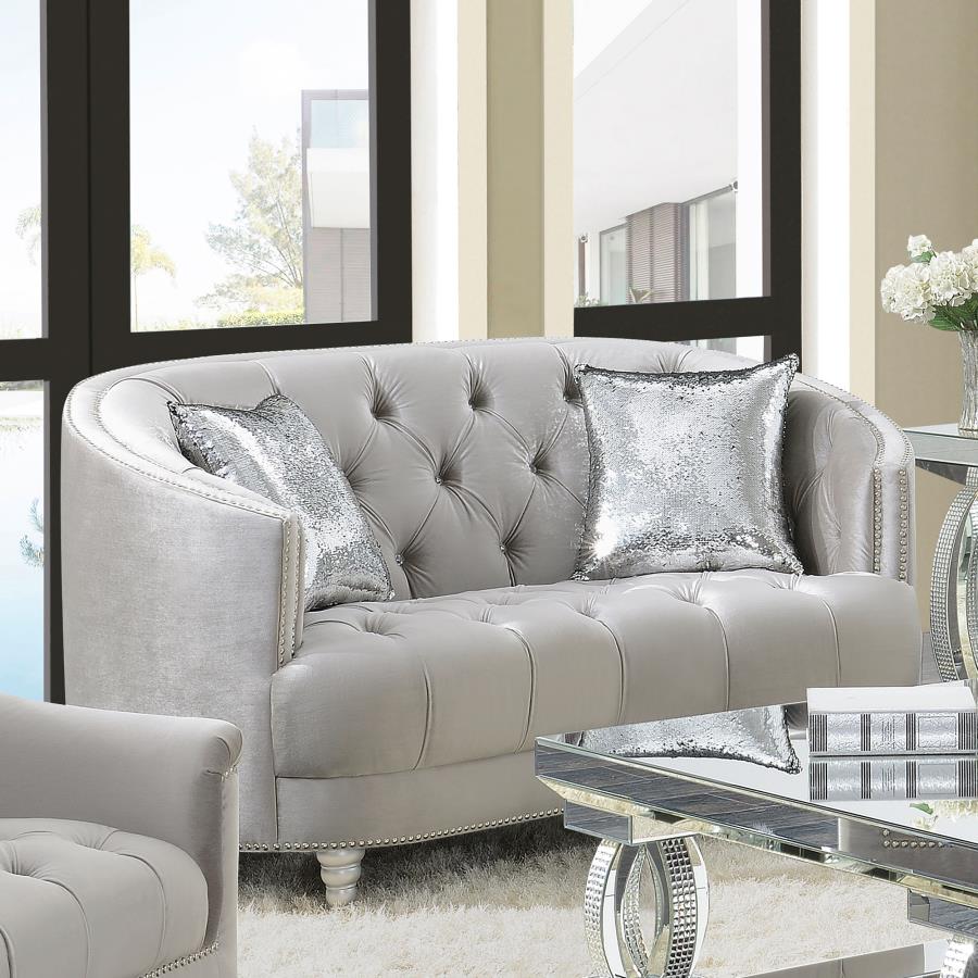 Avonlea Grey Loveseat