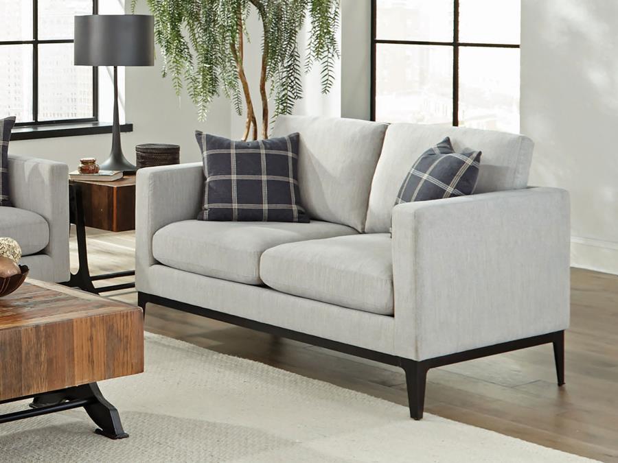 Apperson Grey Loveseat