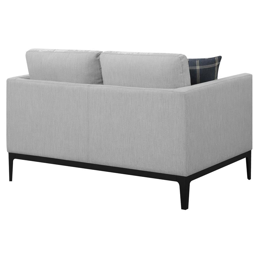 Apperson Grey Loveseat