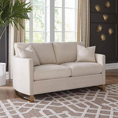 Corliss Beige Loveseat