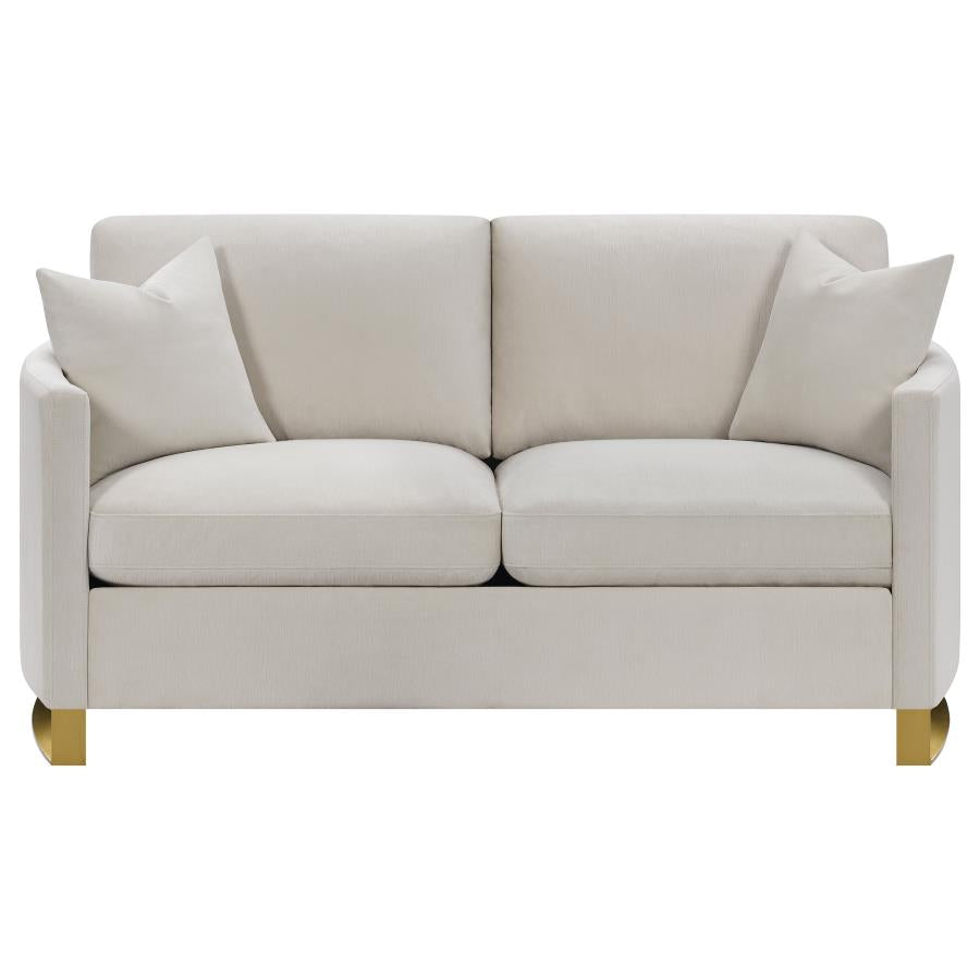Corliss Beige Loveseat