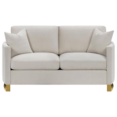 Corliss Beige Loveseat
