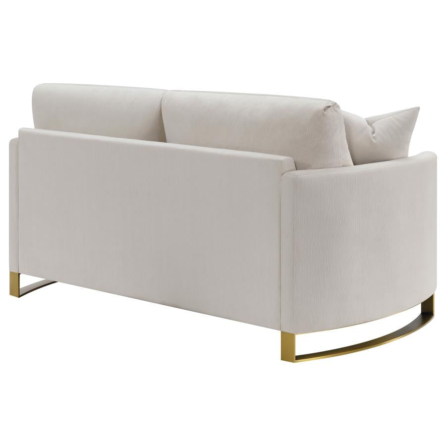 Corliss Beige Loveseat