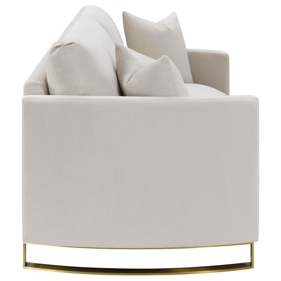 Corliss Beige Loveseat