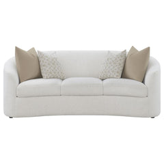 Rainn White 3 Pc Sofa Set