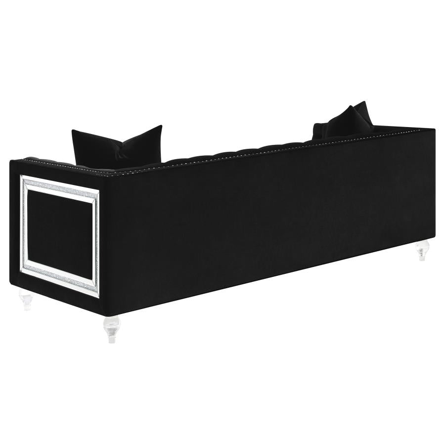 Delilah Black Sofa