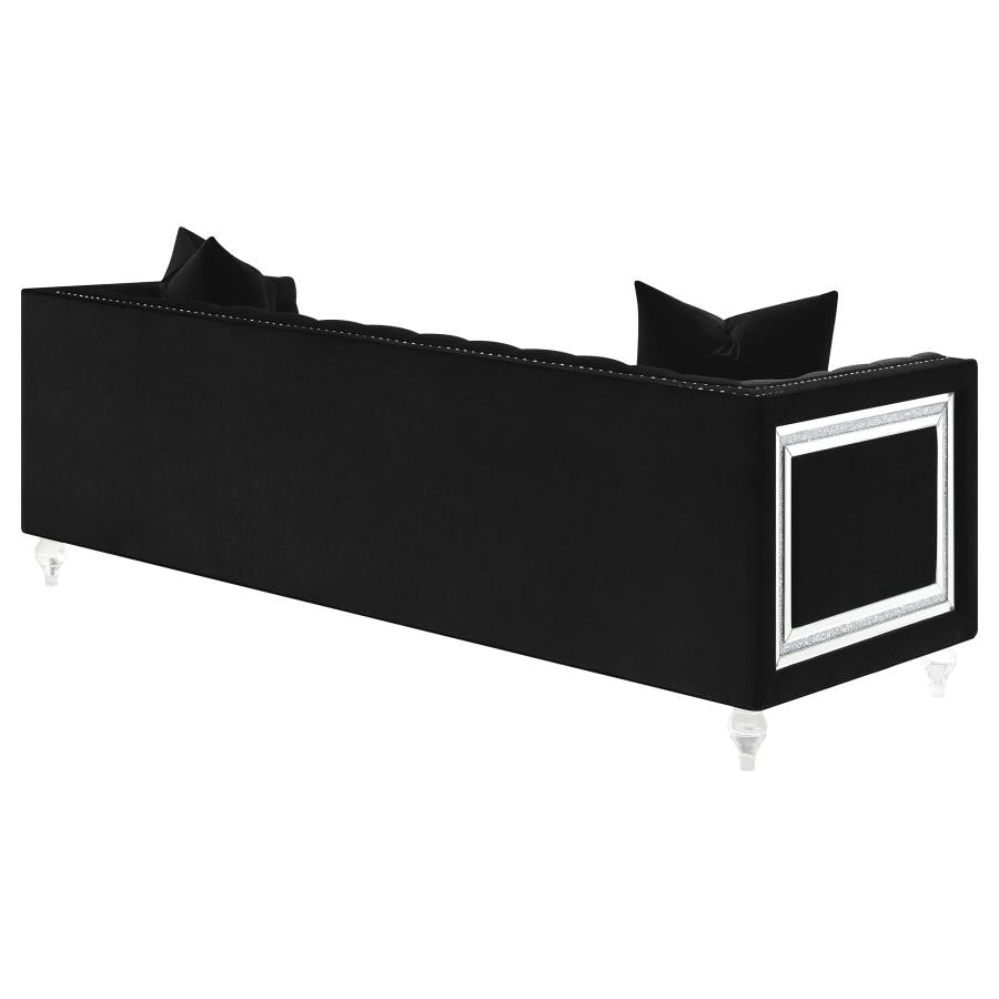Delilah Black Sofa