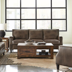 Leaton Brown Sofa