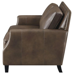 Leaton Brown Loveseat