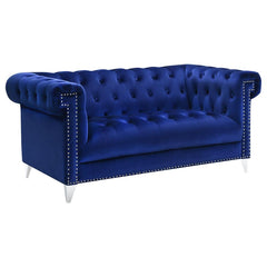 Bleker Blue Loveseat