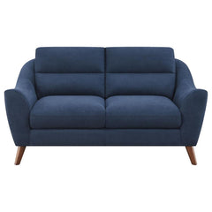 Gano Blue Loveseat