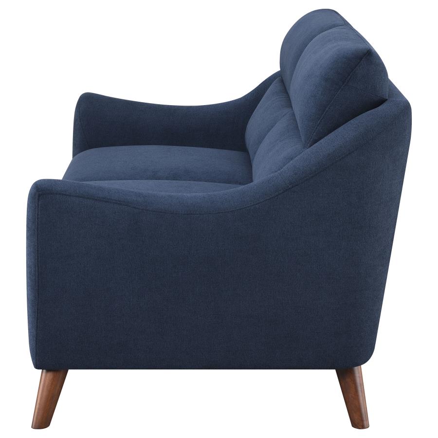 Gano Blue Loveseat