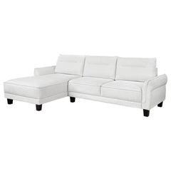 Caspian White Sectional