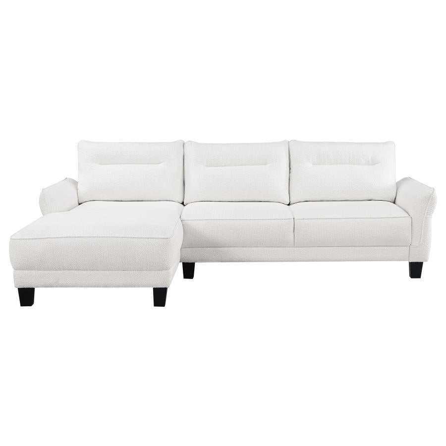 Caspian White Sectional