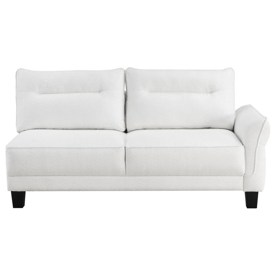Caspian White Sectional