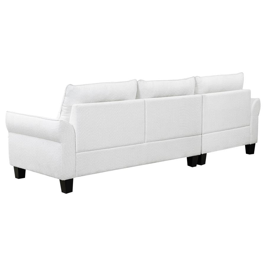 Caspian White Sectional