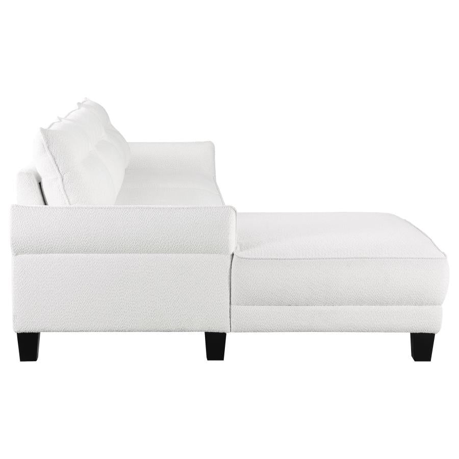 Caspian White Sectional