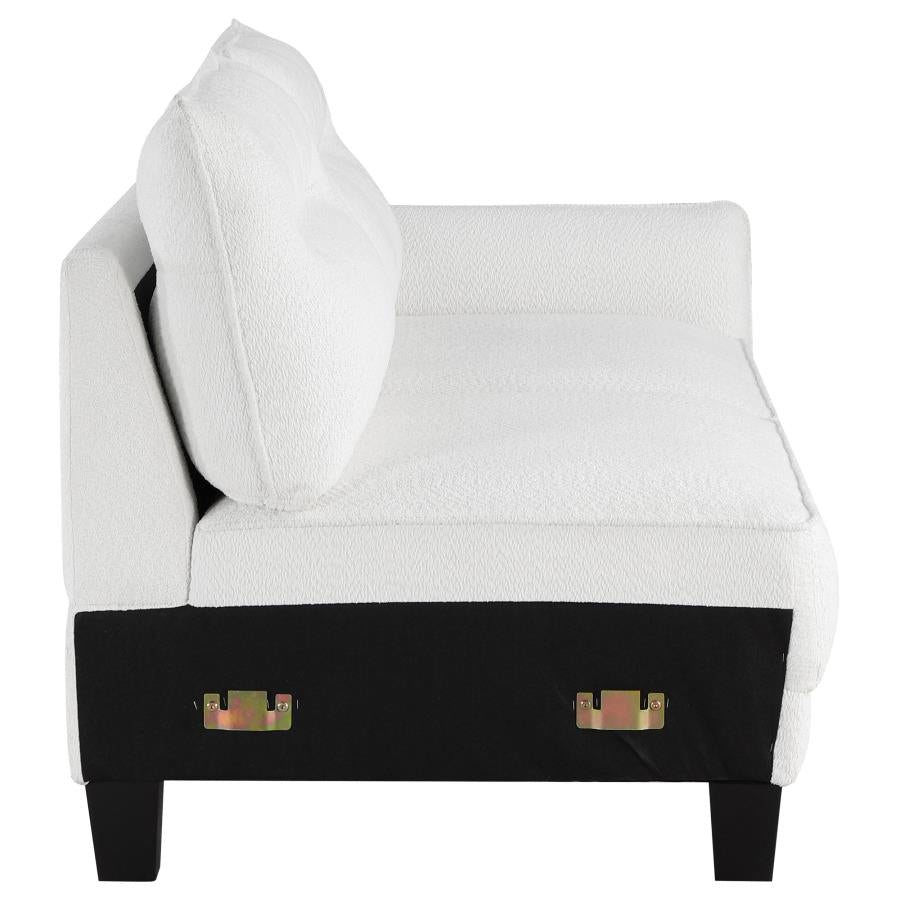 Caspian White Sectional