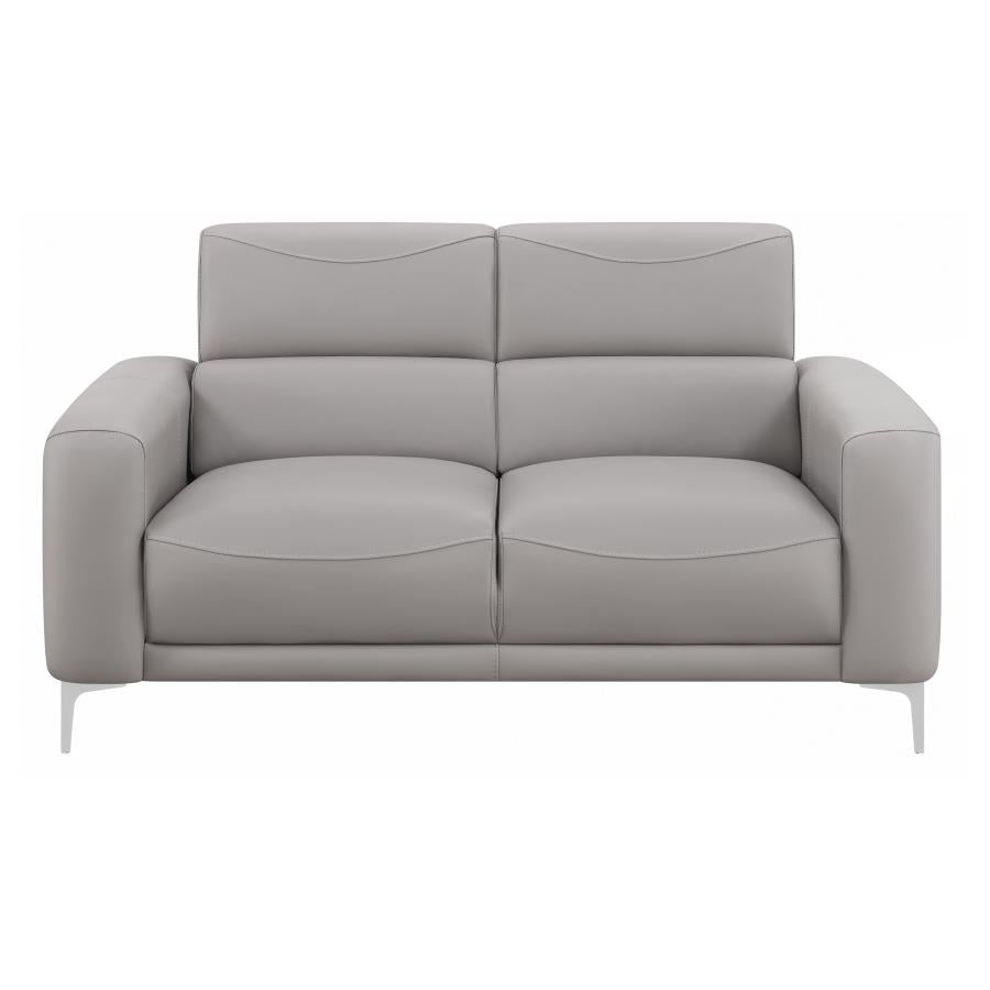 Glenmark Grey Loveseat