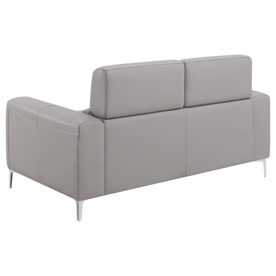 Glenmark Grey Loveseat