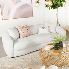 Isabella White Sofa
