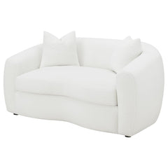 Isabella White Loveseat