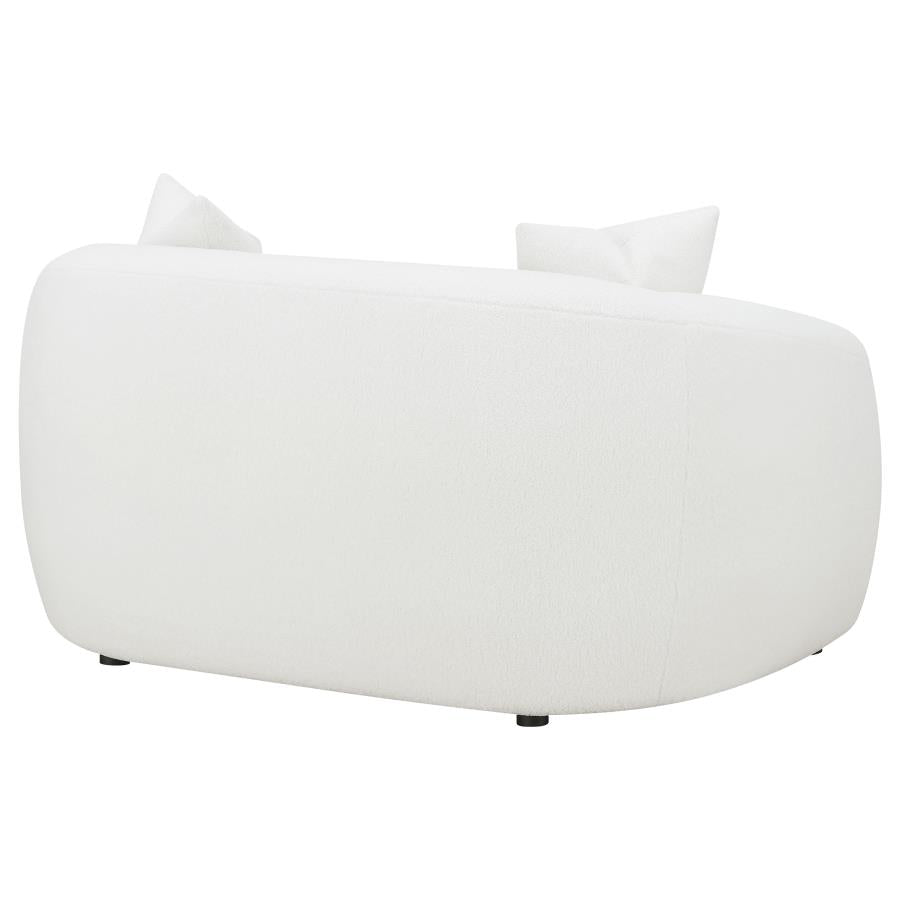 Isabella White Loveseat