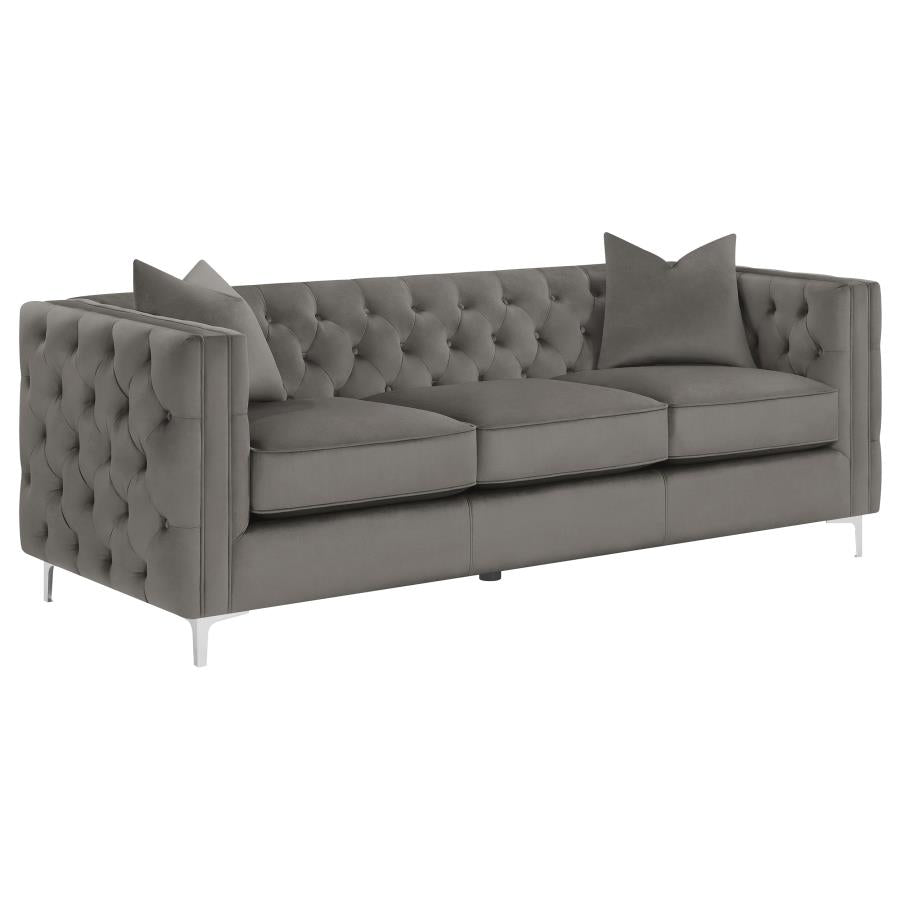 Phoebe Grey 3 Pc Sofa Set