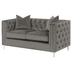 Phoebe Grey Loveseat