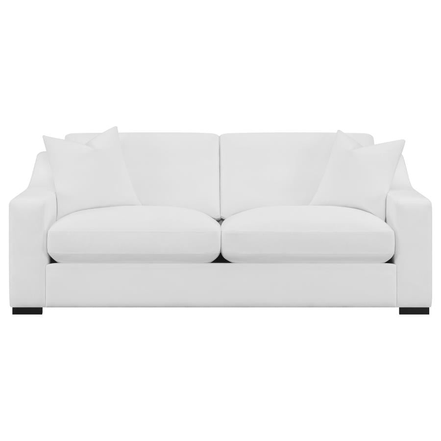 Ashlyn White 2 Pc Sofa Set