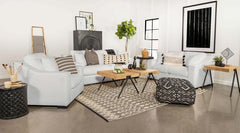 Ashlyn White 3 Pc Sofa Set