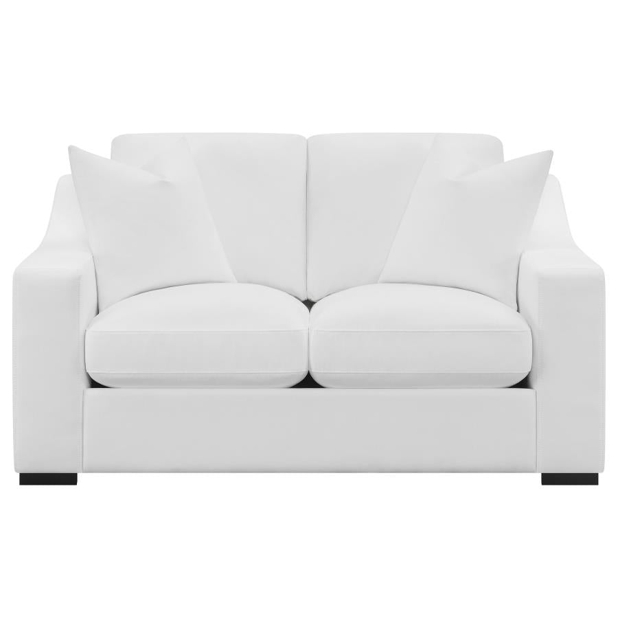 Ashlyn White 3 Pc Sofa Set