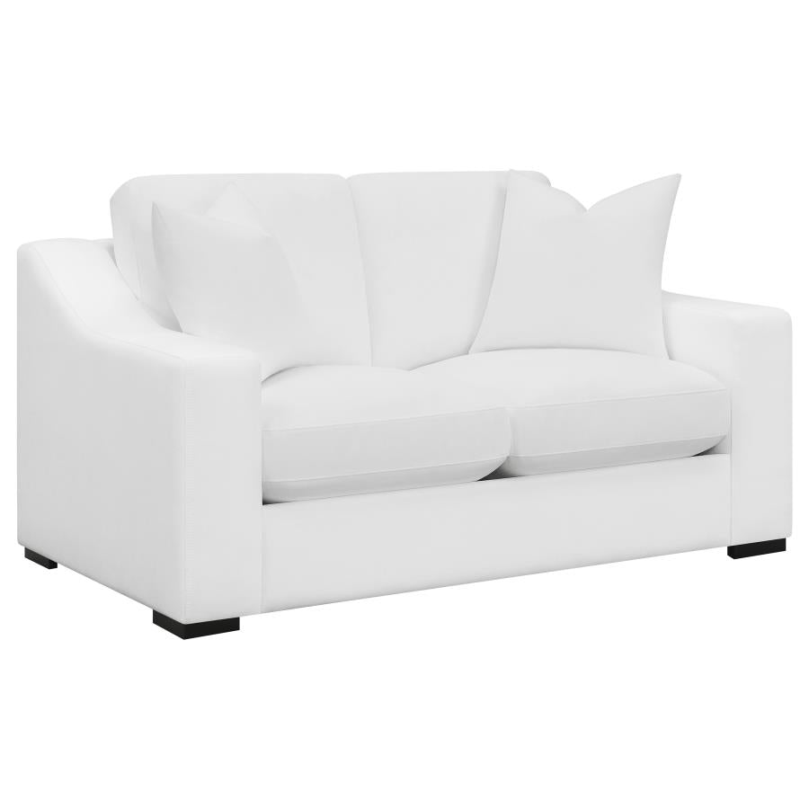 Ashlyn White Loveseat