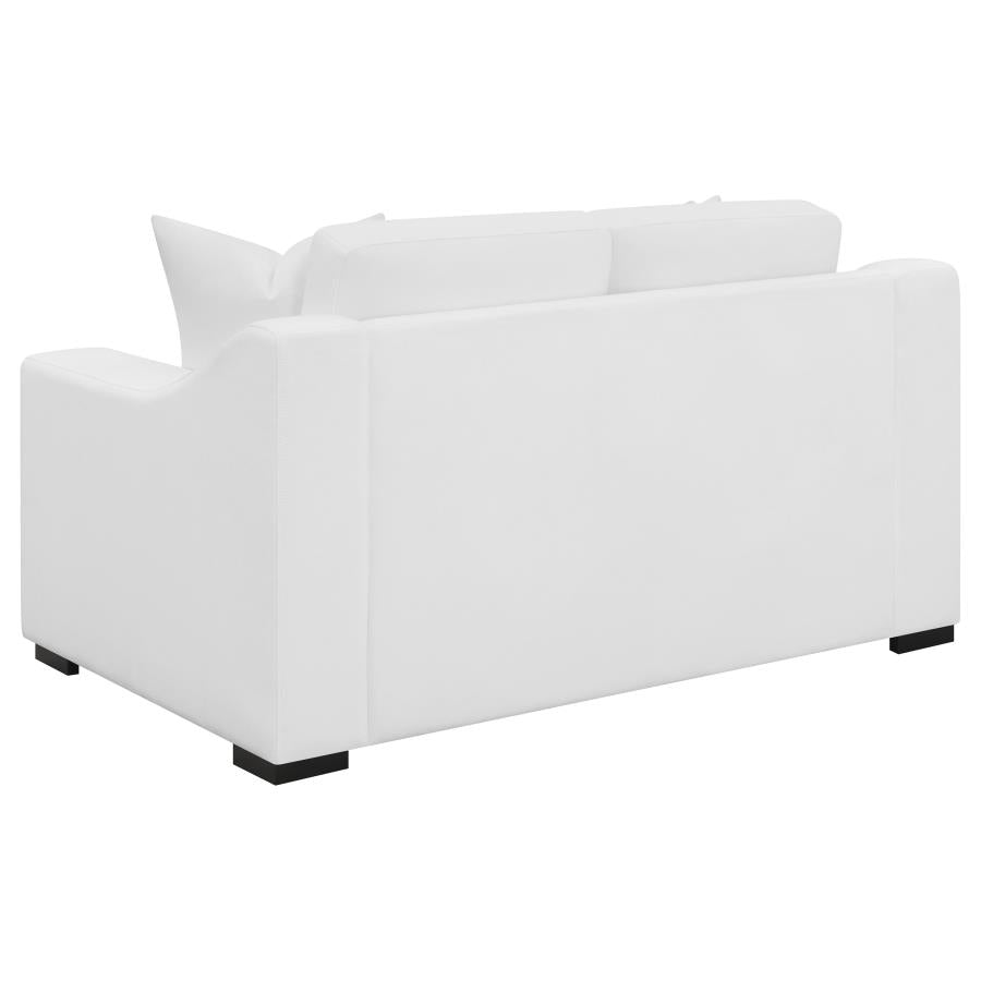 Ashlyn White Loveseat