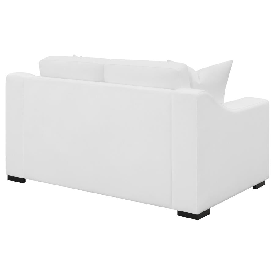 Ashlyn White Loveseat